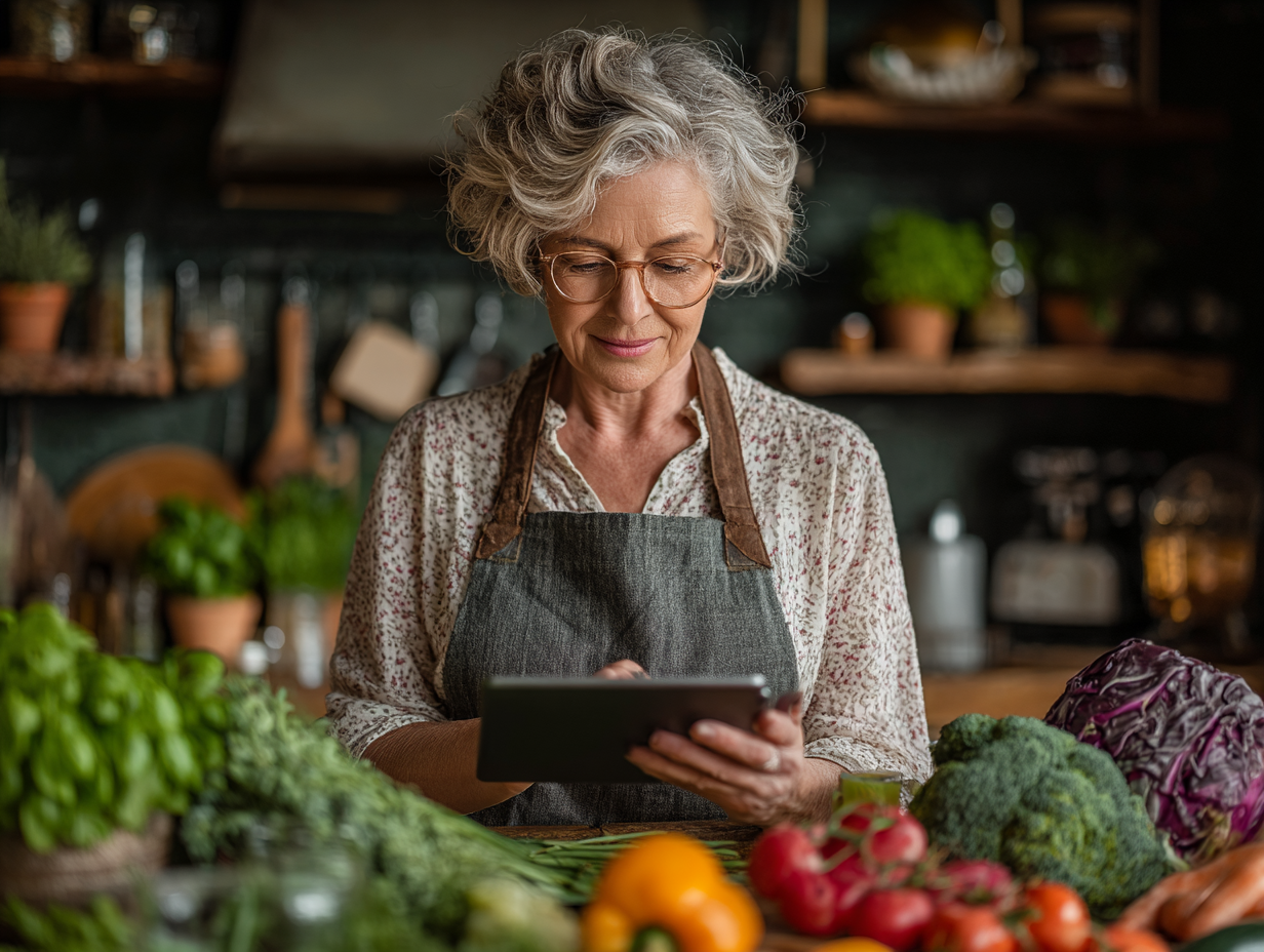 Щаслива родина за обіднім столом